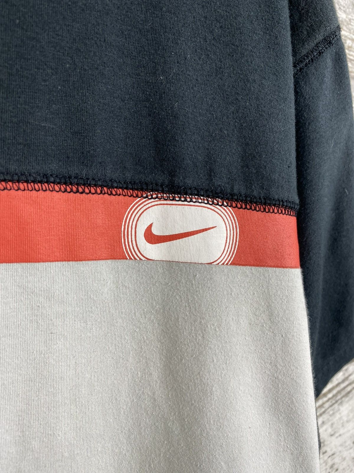 Nike × Vintage Mens Vintage Nike Swoosh T Shirt streetwear y2k rare 90s acg Size US XL / EU 56 / 4 - 3 Thumbnail