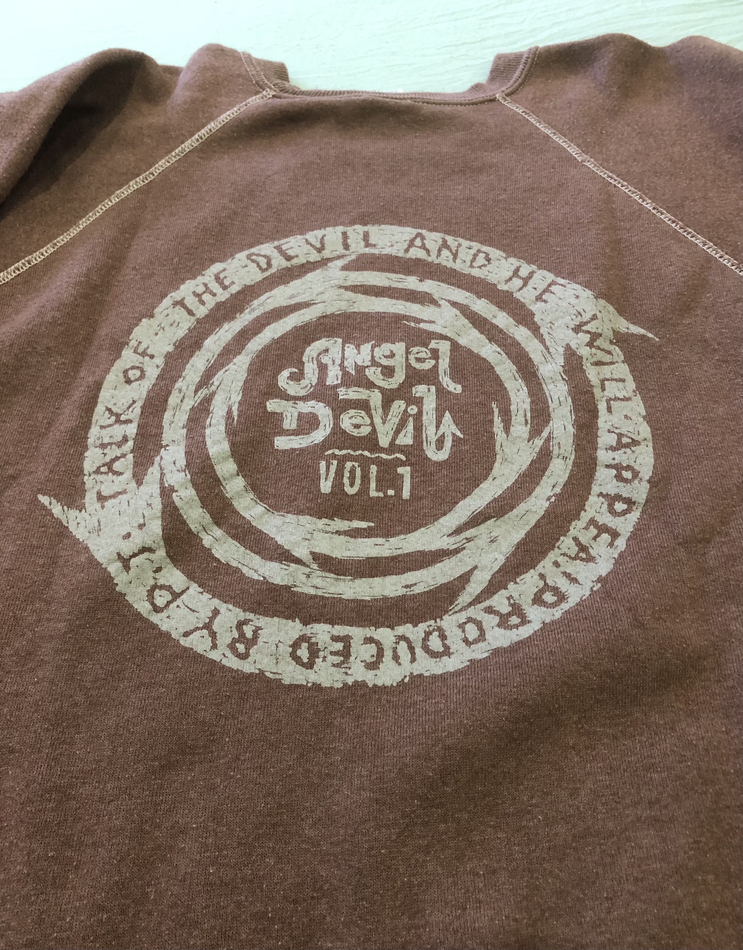 Vintage Japanese Anime Manga Angel Devil Vol.1 Sweatshirt