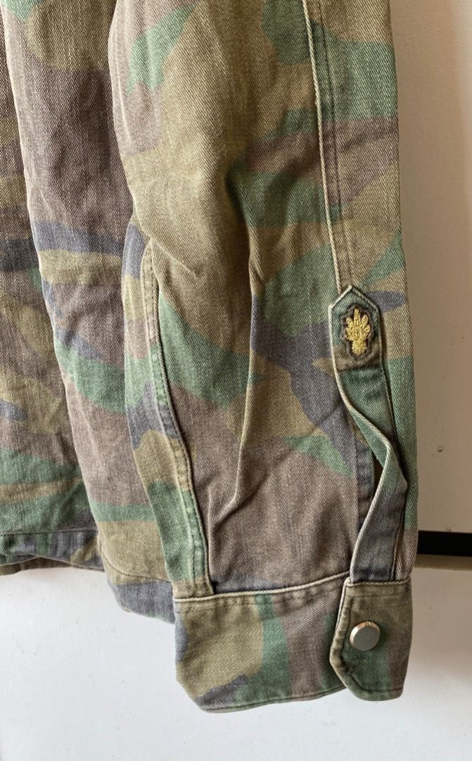 Zara ZARA MAN MILITARY CAMO INSPIRED JACKET Size US M / EU 48-50 / 2 - 6 Thumbnail