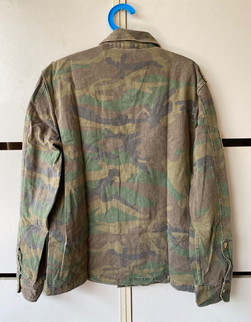Zara ZARA MAN MILITARY CAMO INSPIRED JACKET Size US M / EU 48-50 / 2 - 7 Thumbnail