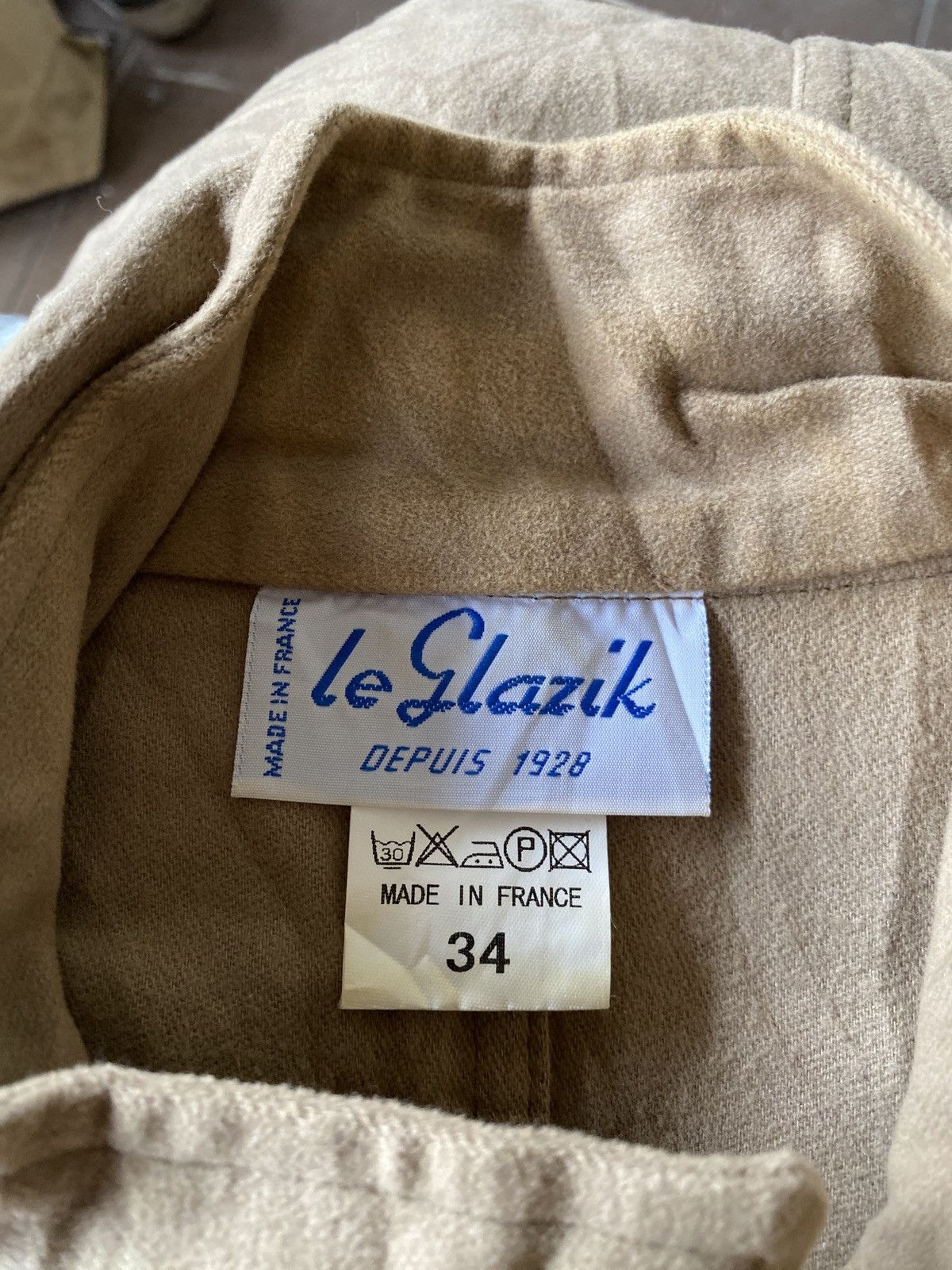 Designer × Vintage VINTAGE LE GLAZIK JACKET MADE IN FRANCE Size XS / US 0-2 / IT 36-38 - 7 Thumbnail