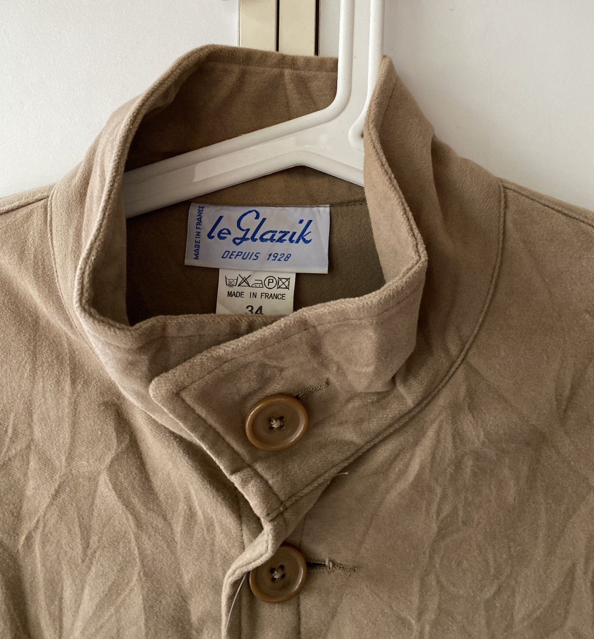 Designer × Vintage VINTAGE LE GLAZIK JACKET MADE IN FRANCE Size XS / US 0-2 / IT 36-38 - 2 Thumbnail