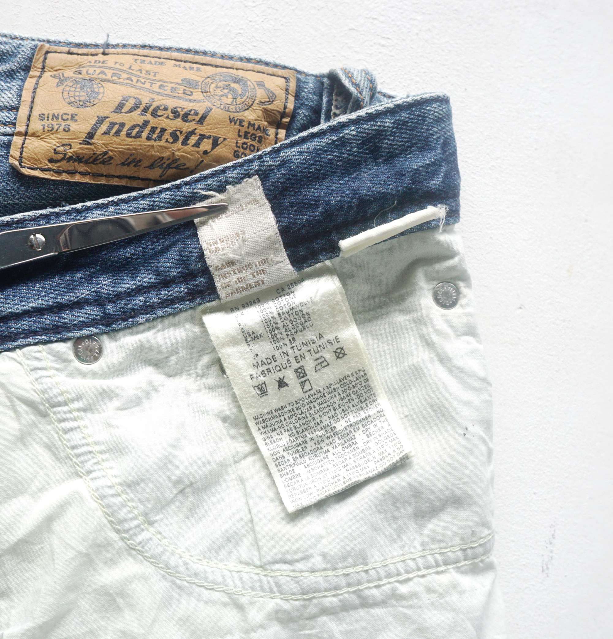 Diesel DIESEL VIKER Button-Fly Ripped Jeans Size US 34 / EU 50 - 9 Thumbnail