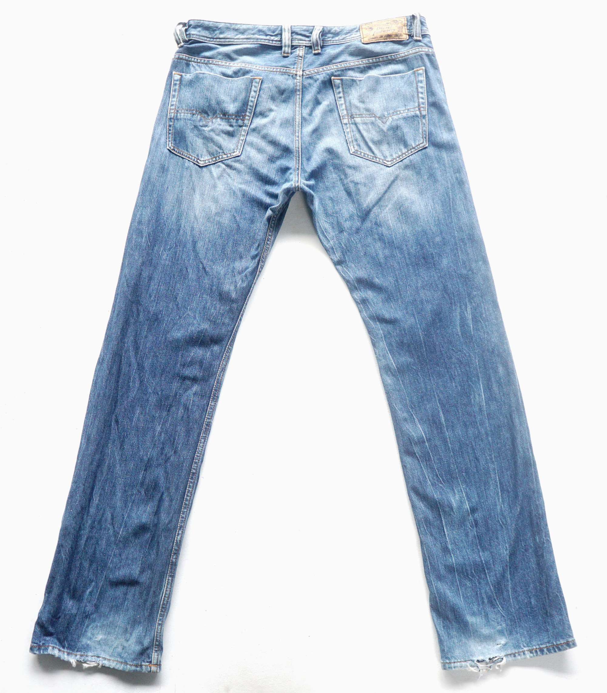 Diesel DIESEL VIKER Button-Fly Ripped Jeans Size US 34 / EU 50 - 2 Thumbnail