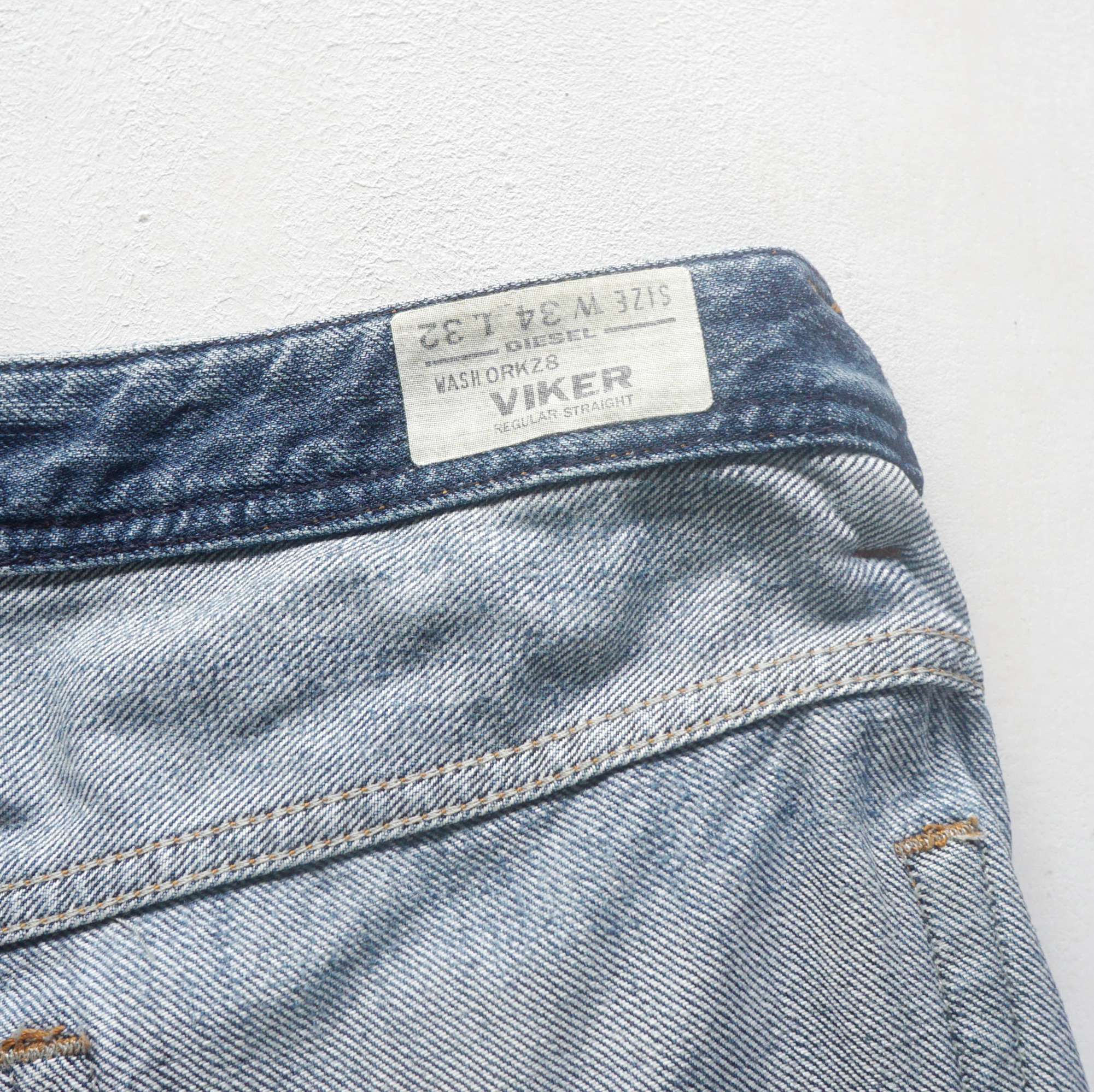 Diesel DIESEL VIKER Button-Fly Ripped Jeans Size US 34 / EU 50 - 10 Thumbnail