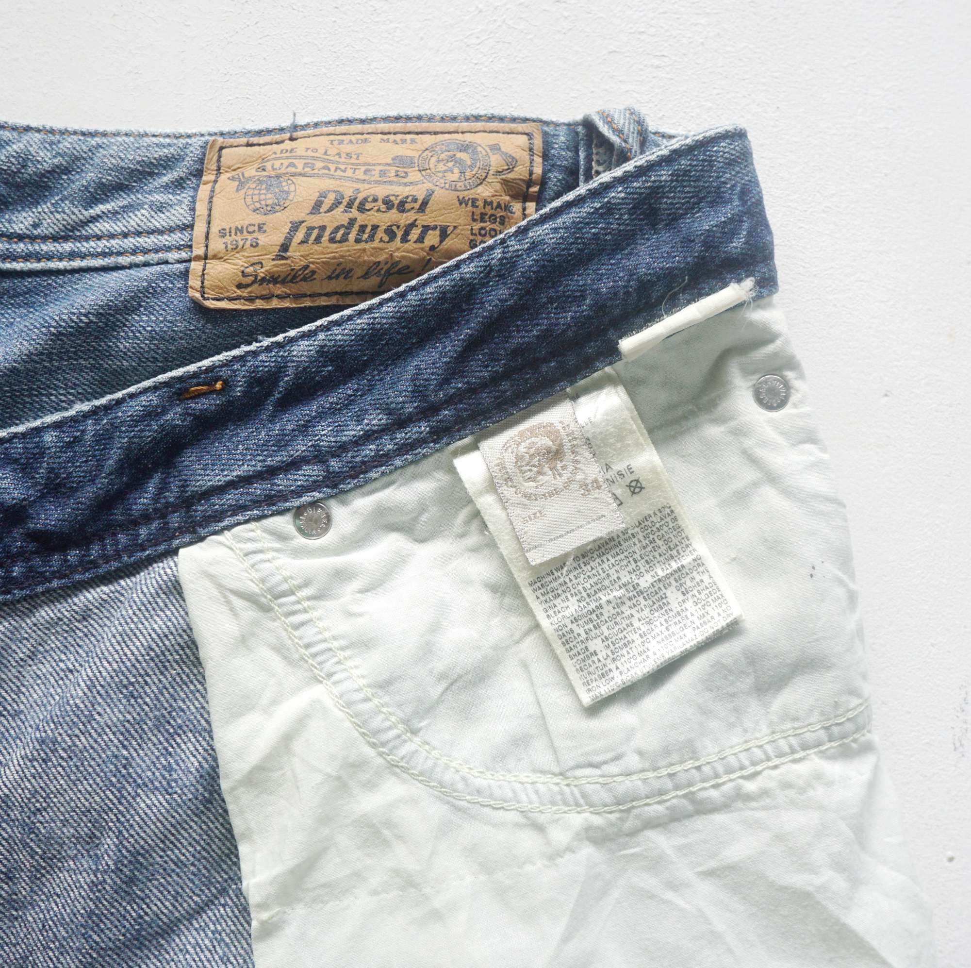 Diesel DIESEL VIKER Button-Fly Ripped Jeans Size US 34 / EU 50 - 8 Thumbnail