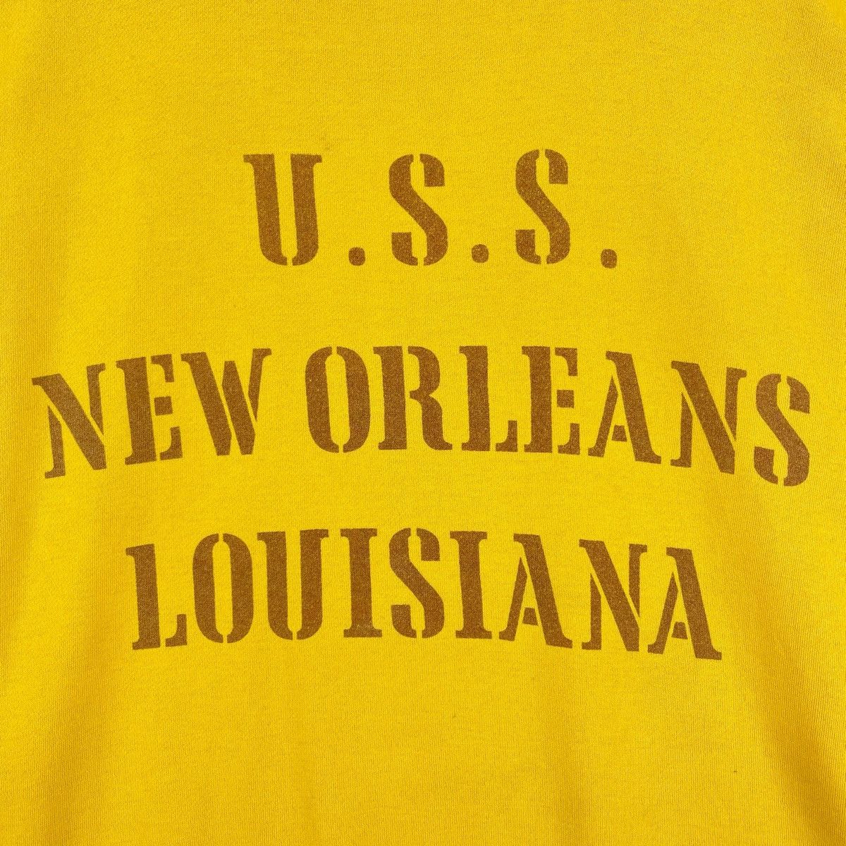 Vintage 90’s USS New Orleans Sweatshirt Size US XL / EU 56 / 4 - 6 Thumbnail