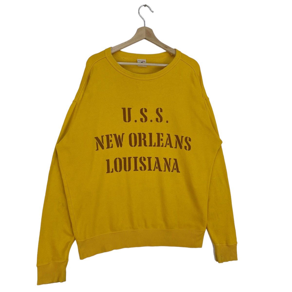 Vintage 90’s USS New Orleans Sweatshirt Size US XL / EU 56 / 4 - 3 Thumbnail