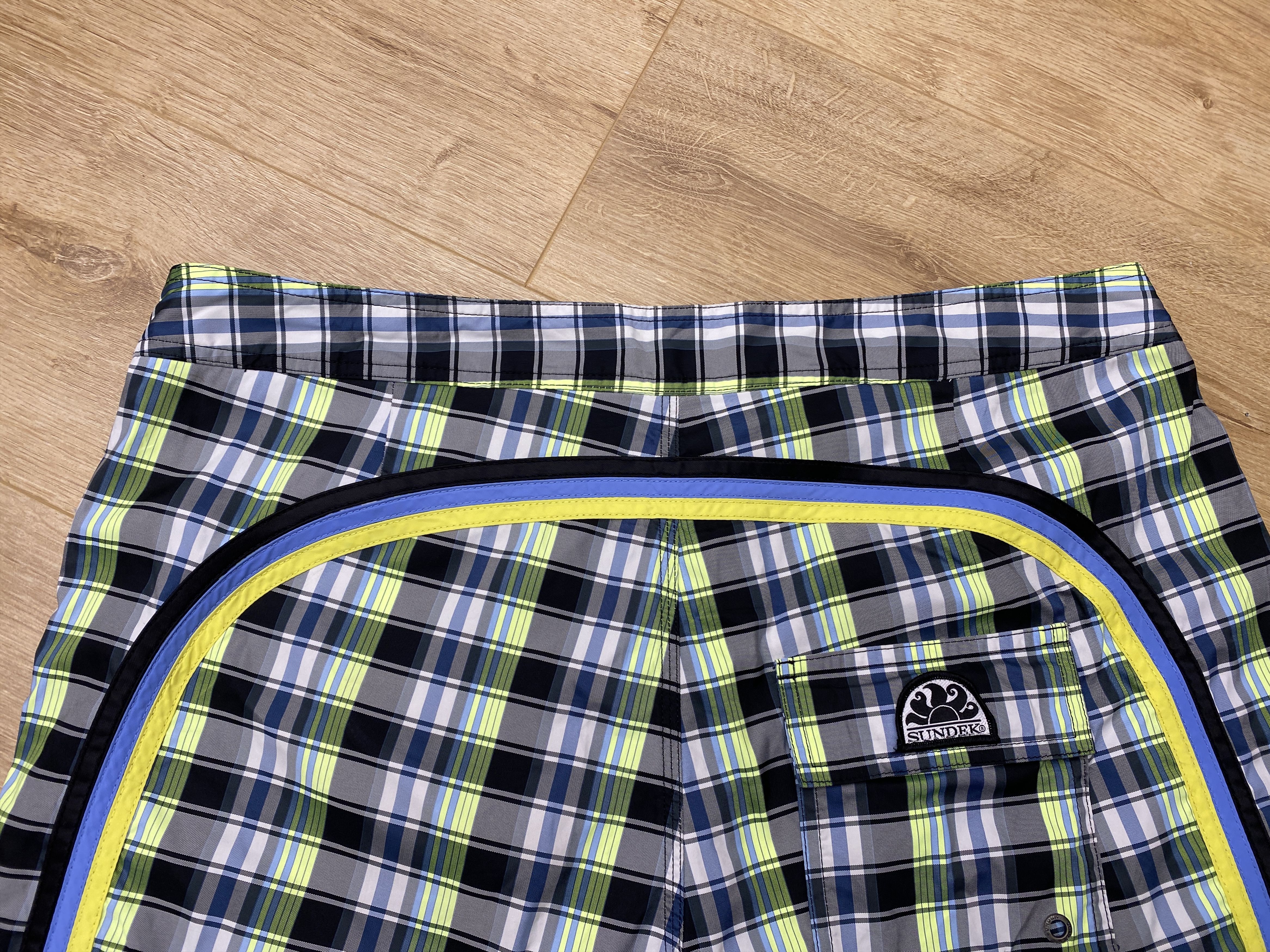 Sundek Nova Check Sundek 36 Board Shorts Trunks Bath Suit 36 L XL Size US 36 / EU 52 - 4 Thumbnail