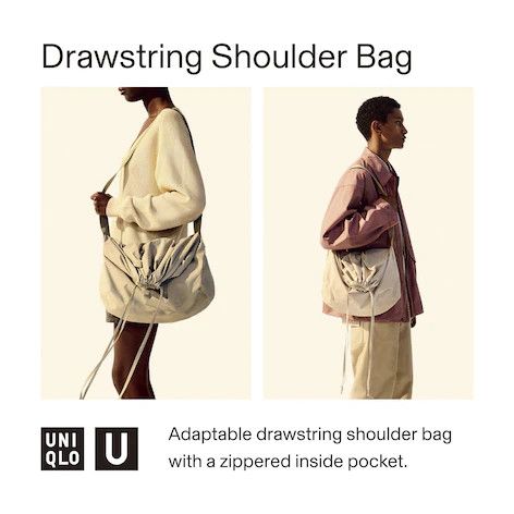 Drawstring shoulder bag online