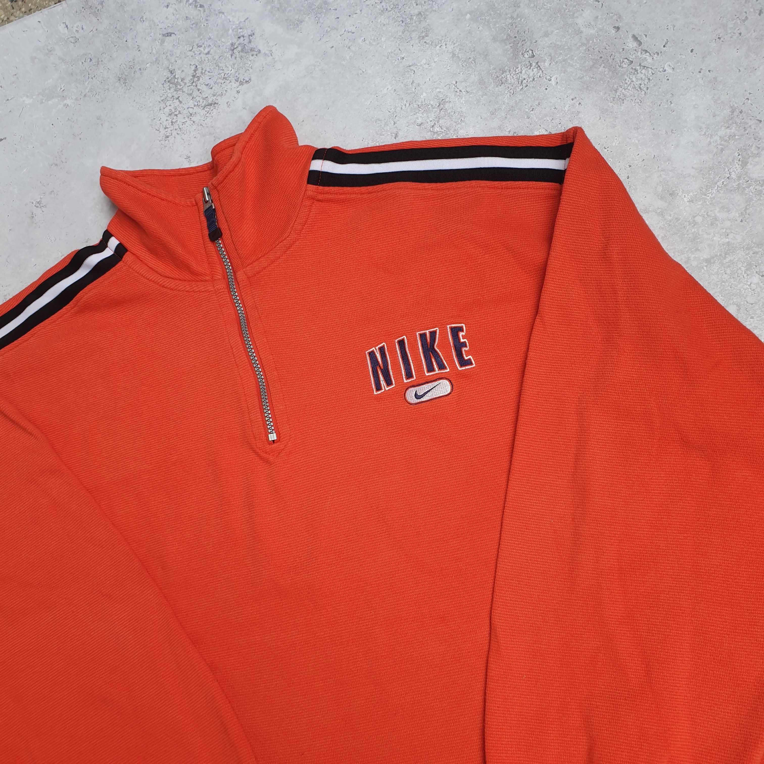 Nike × Vintage Vintage Nike 1/4 Sweatshirt Size US XL / EU 56 / 4 - 2 Thumbnail