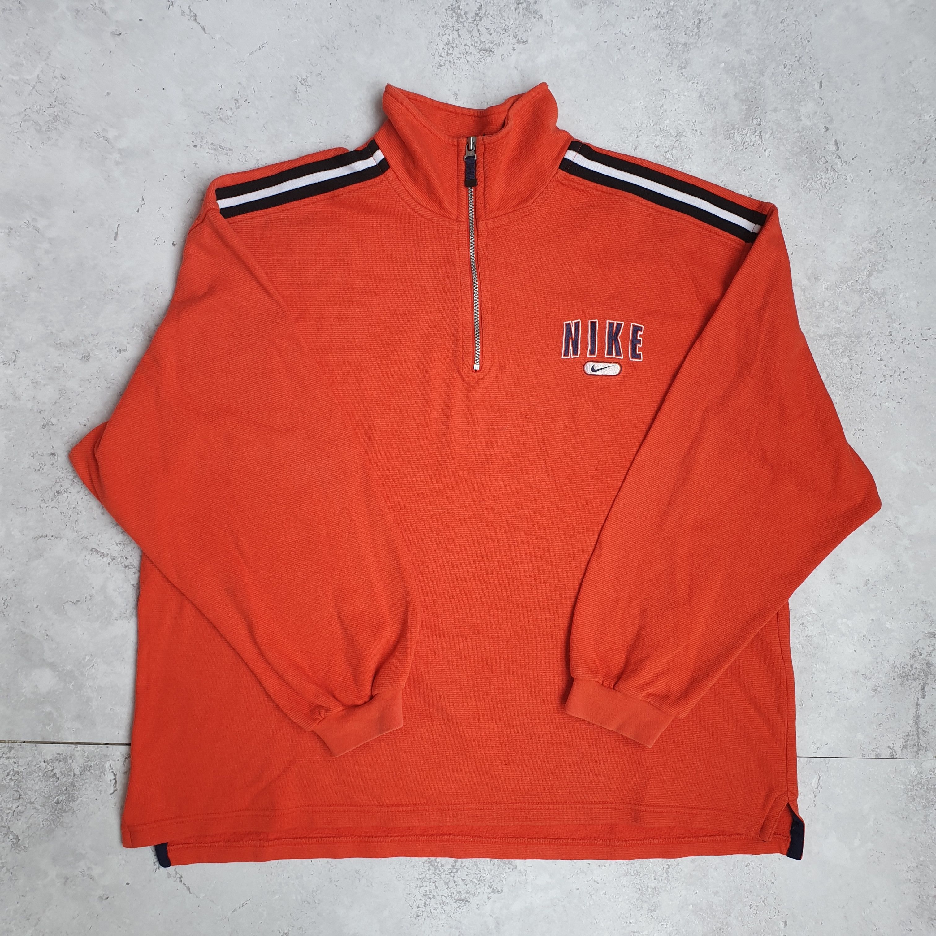 Nike × Vintage Vintage Nike 1/4 Sweatshirt Size US XL / EU 56 / 4 - 1 Thumbnail