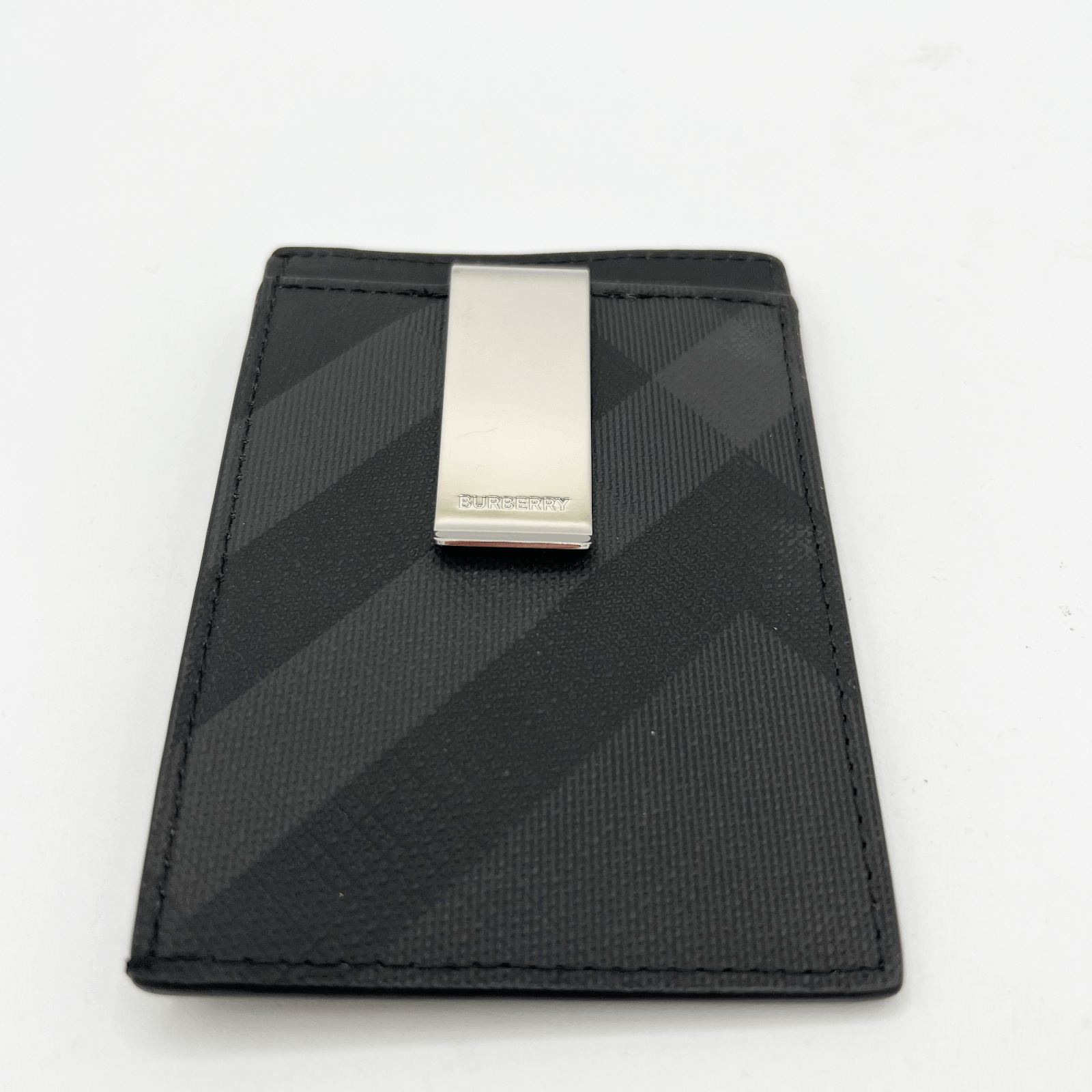 Money Clip Burberry Leather Card Case Burberry London Check Money
