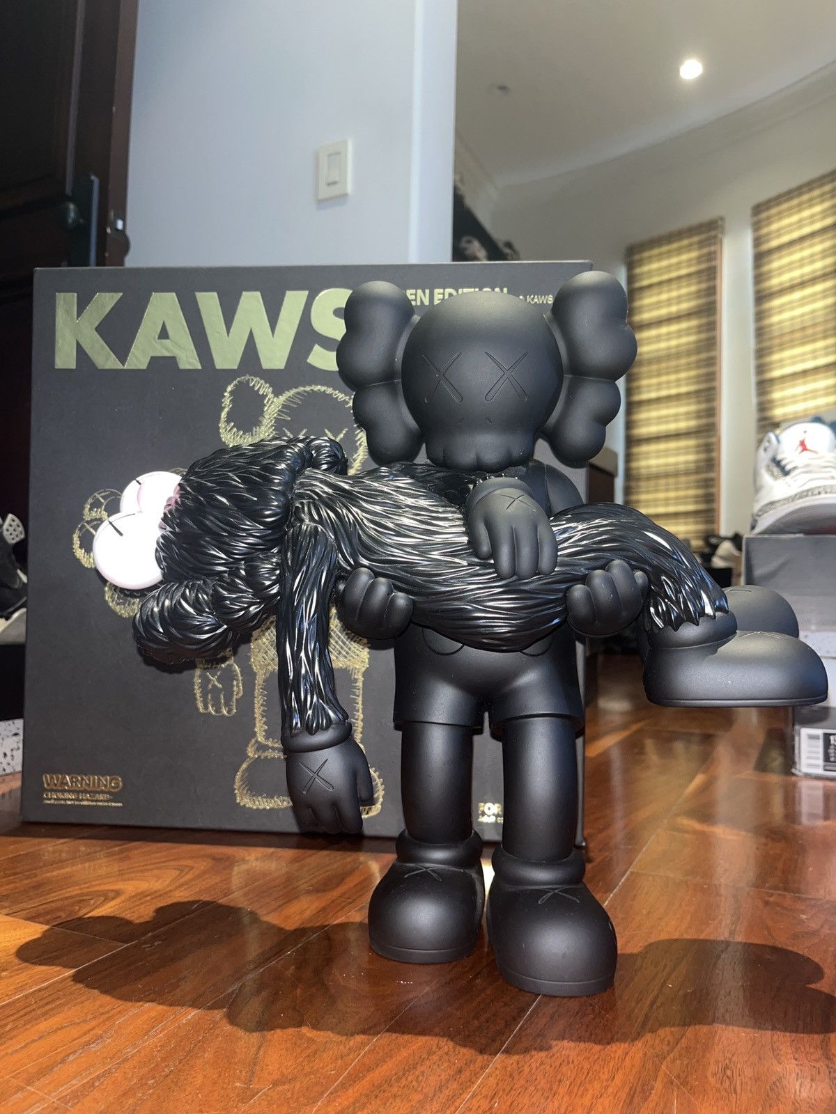Kaws × Medicom Toy KAWS GONE BLACK | Grailed