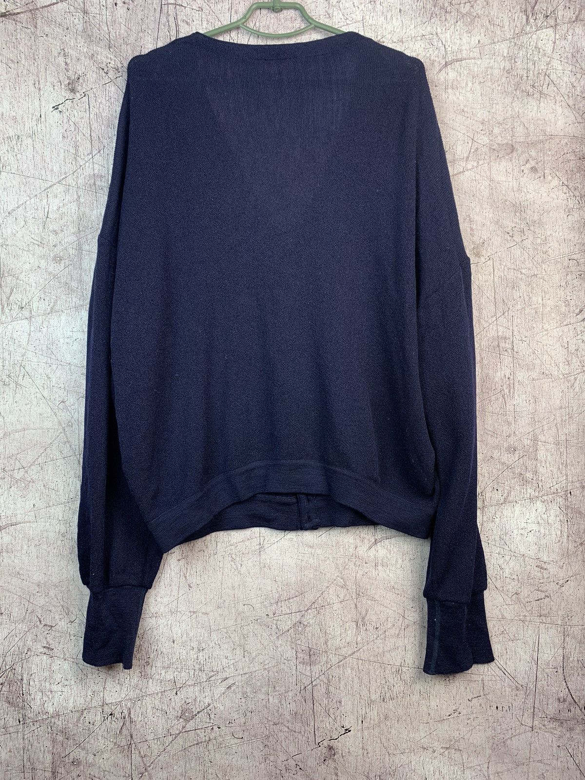 Lacoste Vintage Cardigan Buttons Wool Sweater Size US L / EU 52-54 / 3 - 13 Thumbnail