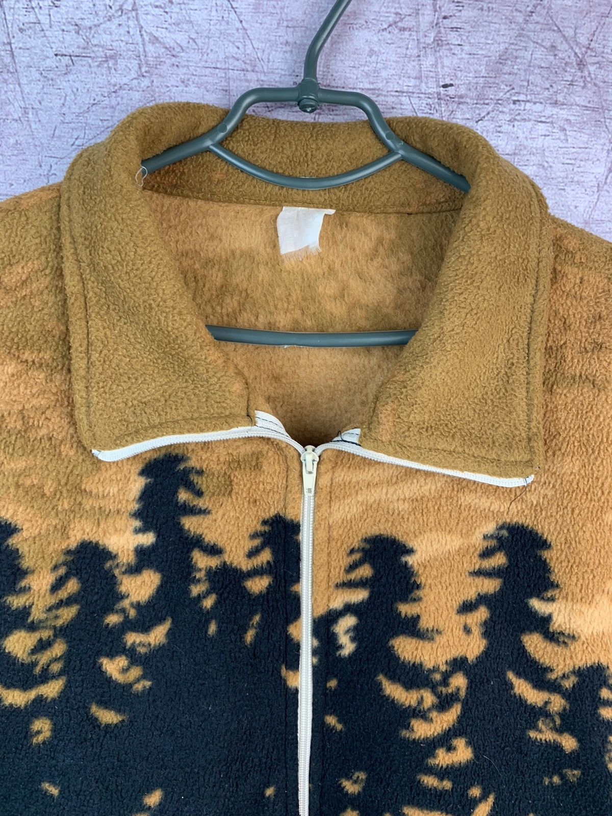 Vintage Animal Fleece Horse Printed Vintage 1990s Size US L / EU 52-54 / 3 - 5 Thumbnail