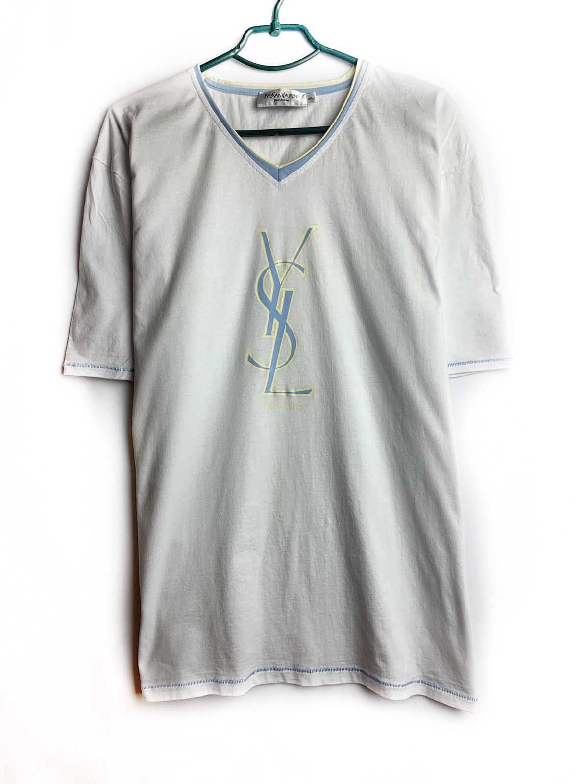 Other Vintage Yves Saint Laurent YSL T Shirt Size US XXL / EU 58 / 5 - 1 Thumbnail