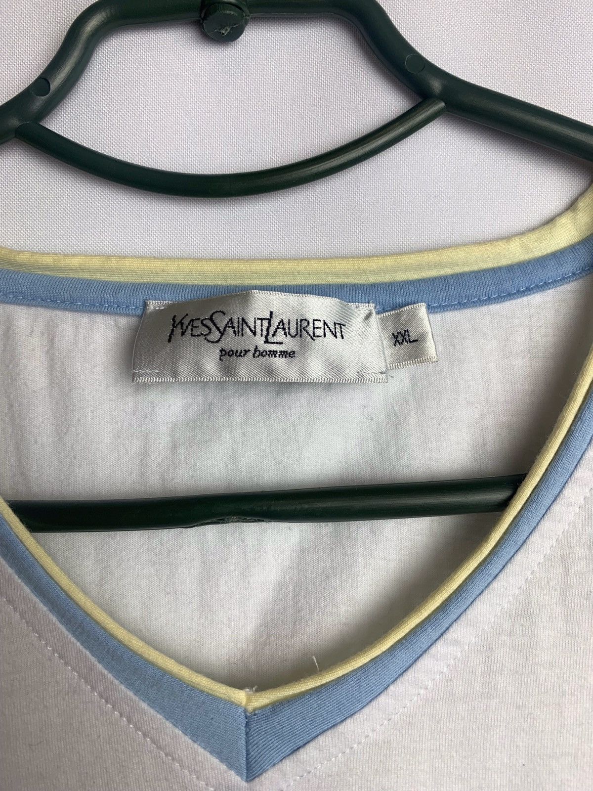 Other Vintage Yves Saint Laurent YSL T Shirt Size US XXL / EU 58 / 5 - 2 Thumbnail