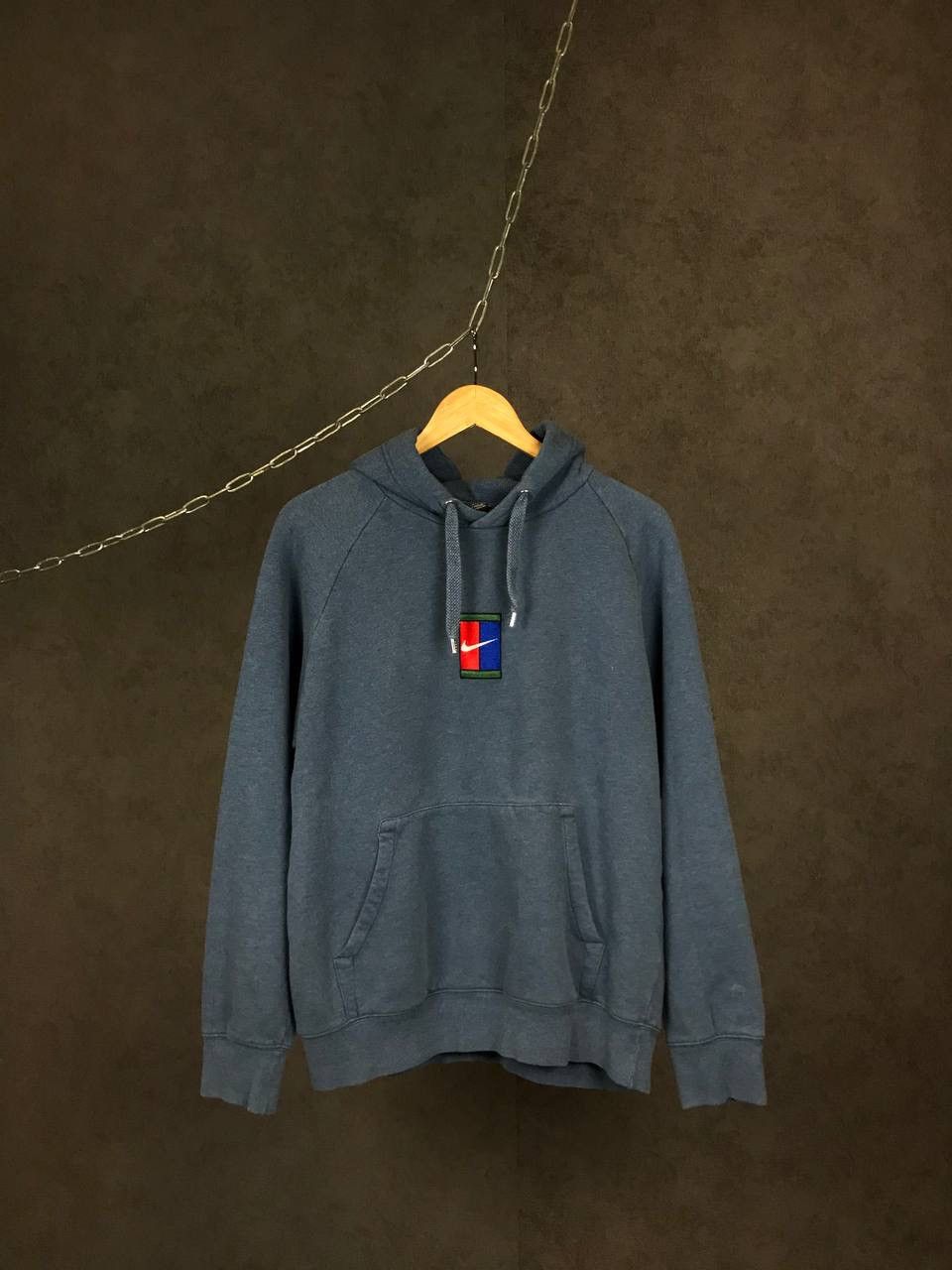 Nike Nike Court swoosh streetwear vintage center logo hoodie Size US S / EU 44-46 / 1 - 1 Thumbnail