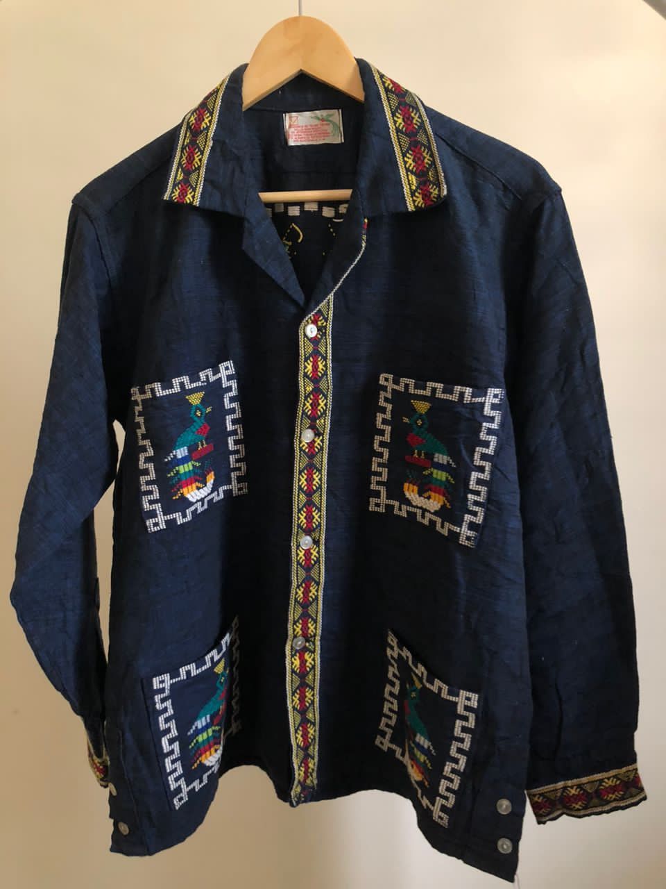 Vintage VINTAGE GUATEMALA BUTTON SHIRT BODE VISVIM STYLE COWBOY Size US M / EU 48-50 / 2 - 3 Thumbnail