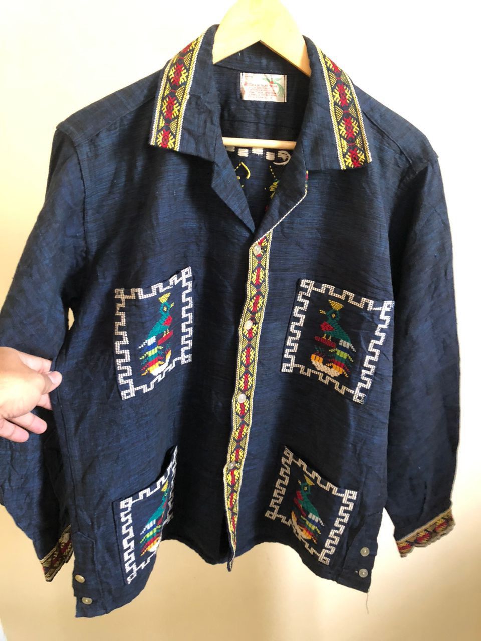 Vintage VINTAGE GUATEMALA BUTTON SHIRT BODE VISVIM STYLE COWBOY Size US M / EU 48-50 / 2 - 5 Thumbnail