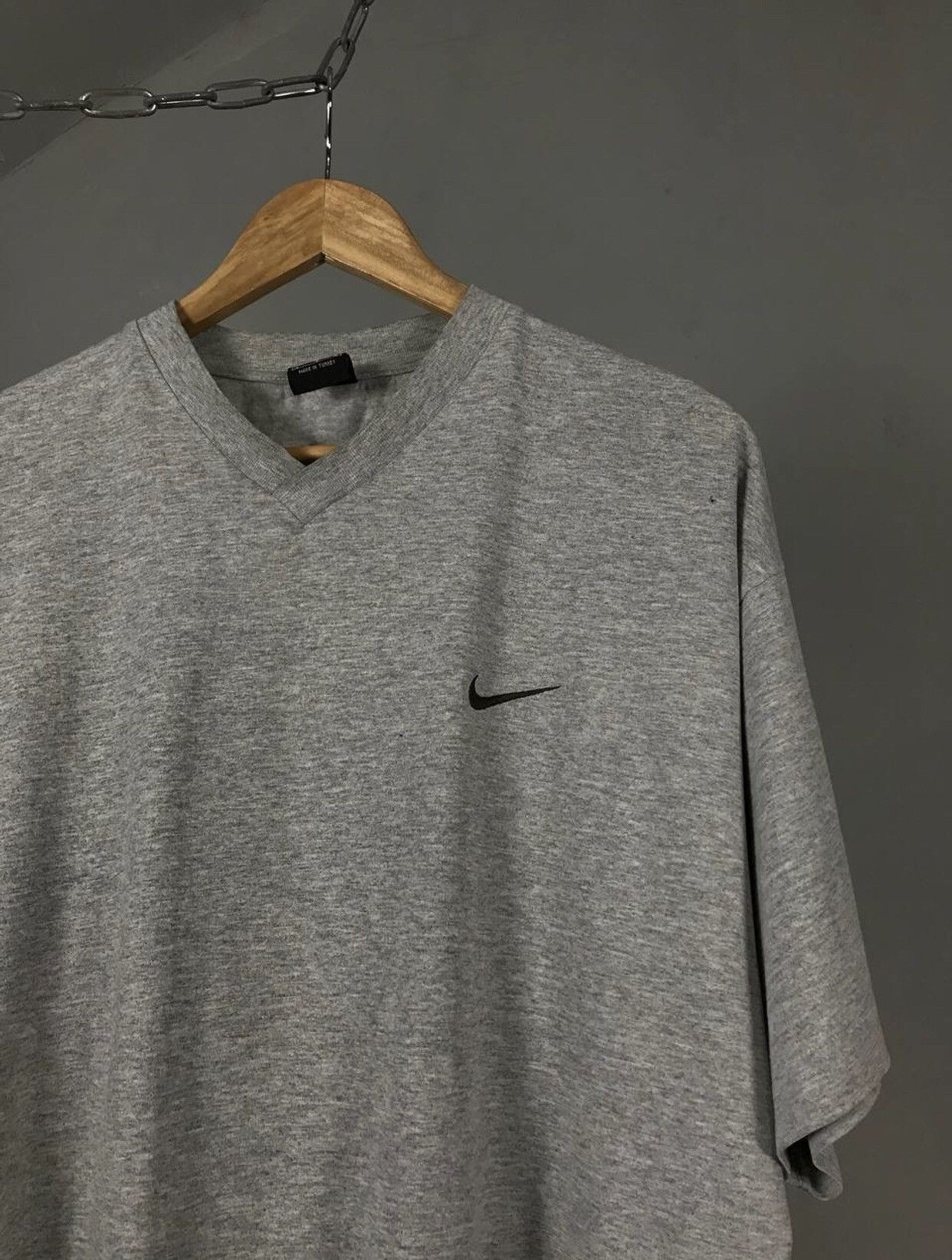 Nike × Vintage Nike swoosh streetwear vintage tee Size US L / EU 52-54 / 3 - 2 Thumbnail