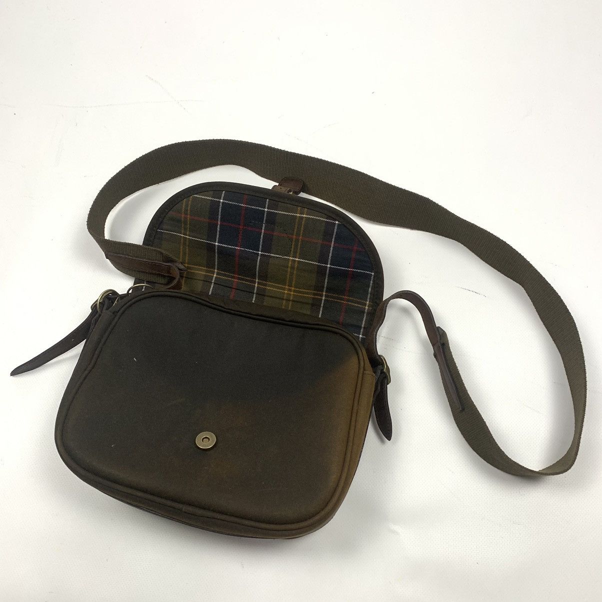 Barbour Barbour Wax Leather Cartridge Bag Size ONE SIZE - 6 Thumbnail
