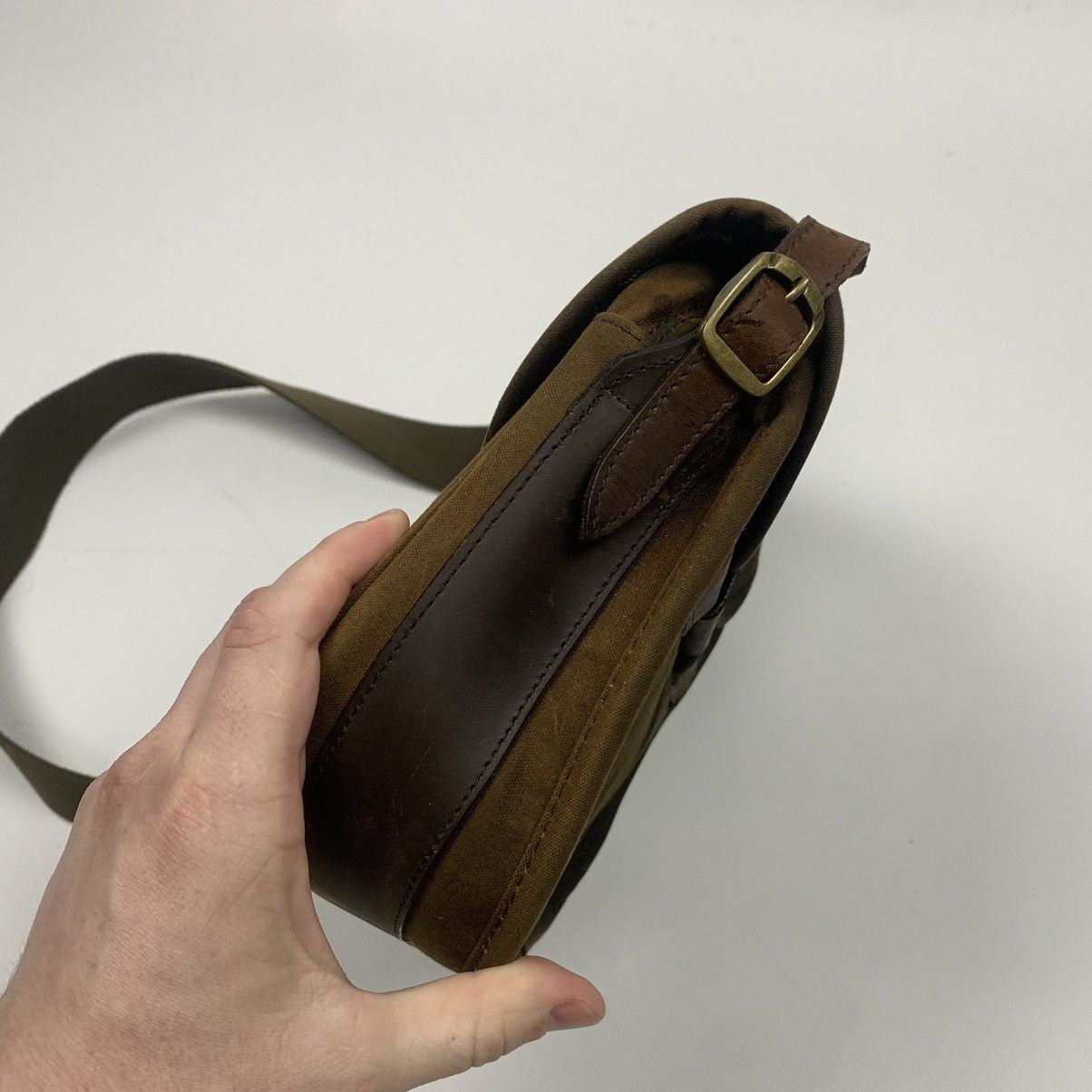 Barbour Barbour Wax Leather Cartridge Bag Size ONE SIZE - 11 Thumbnail