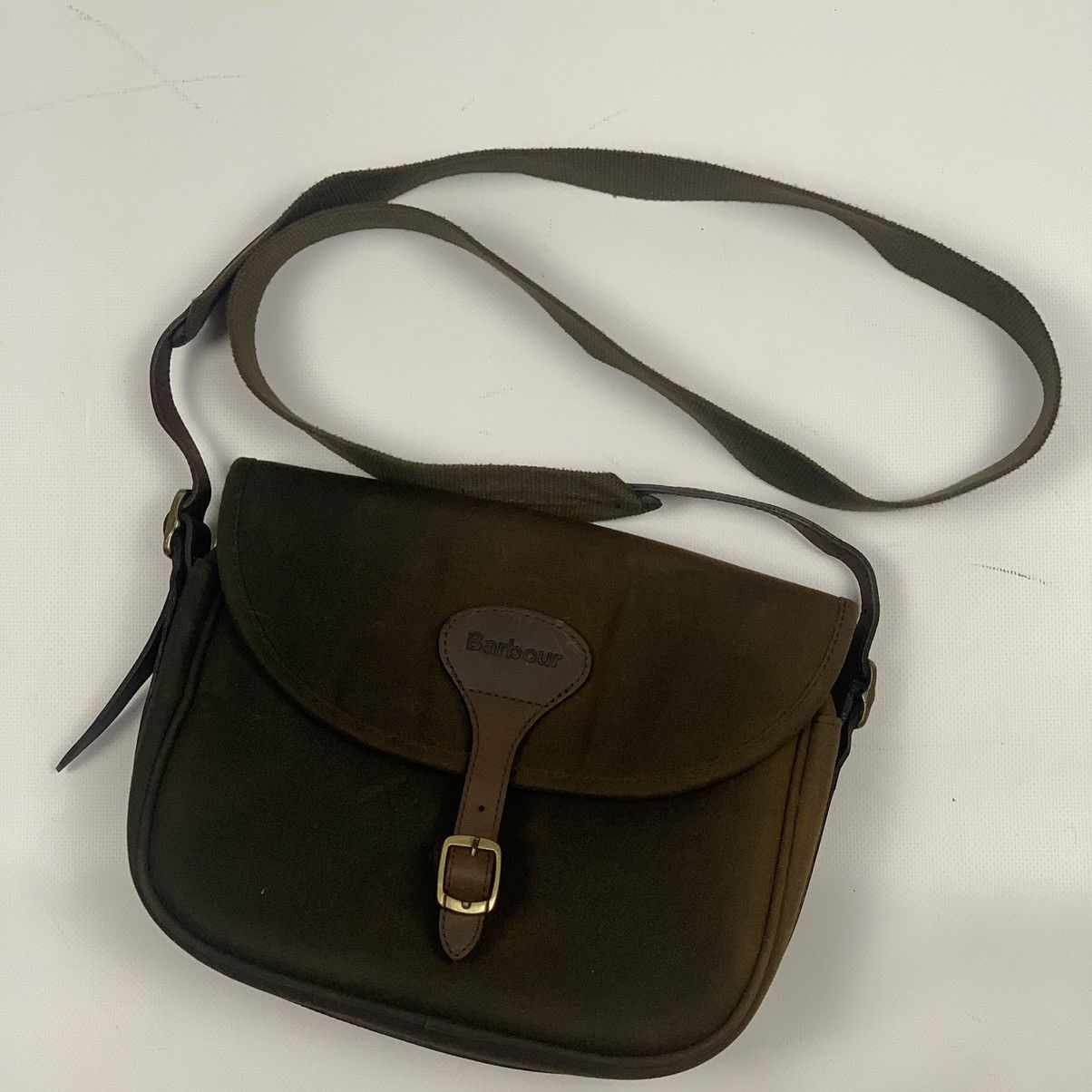 Barbour Barbour Wax Leather Cartridge Bag Size ONE SIZE - 2 Thumbnail