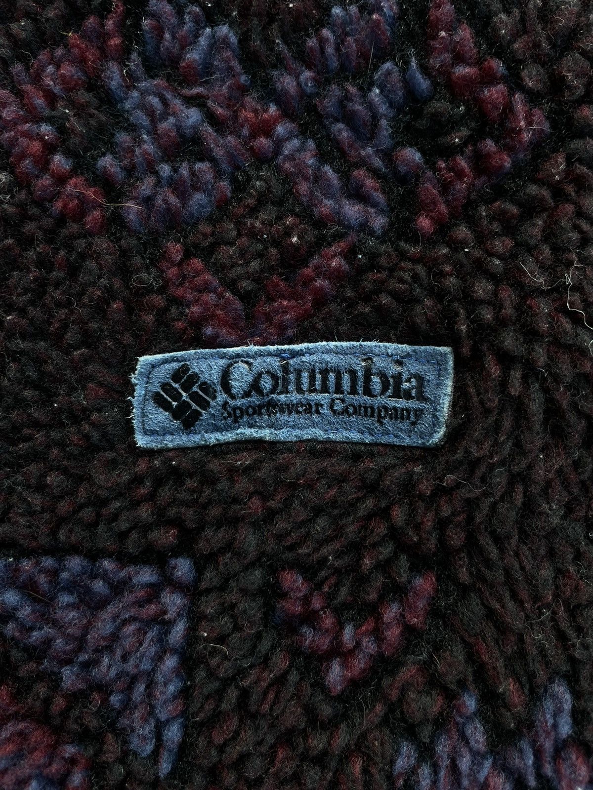 Columbia Columbia Jacquard Deep Pile Floral Fleece Blouson Jacket Size M / US 6-8 / IT 42-44 - 17 Thumbnail
