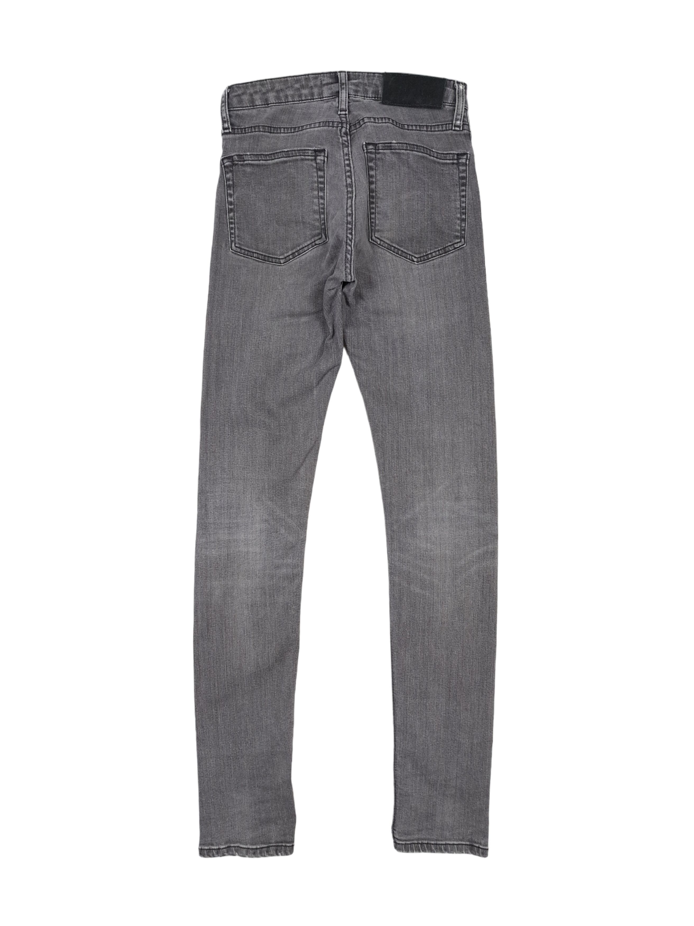 Acne Studios × Designer .Acne Studios Skinny 26/32 "Flex Nighster" Gray Denim Jeans Size 26" / US 2 / IT 38 - 2 Thumbnail