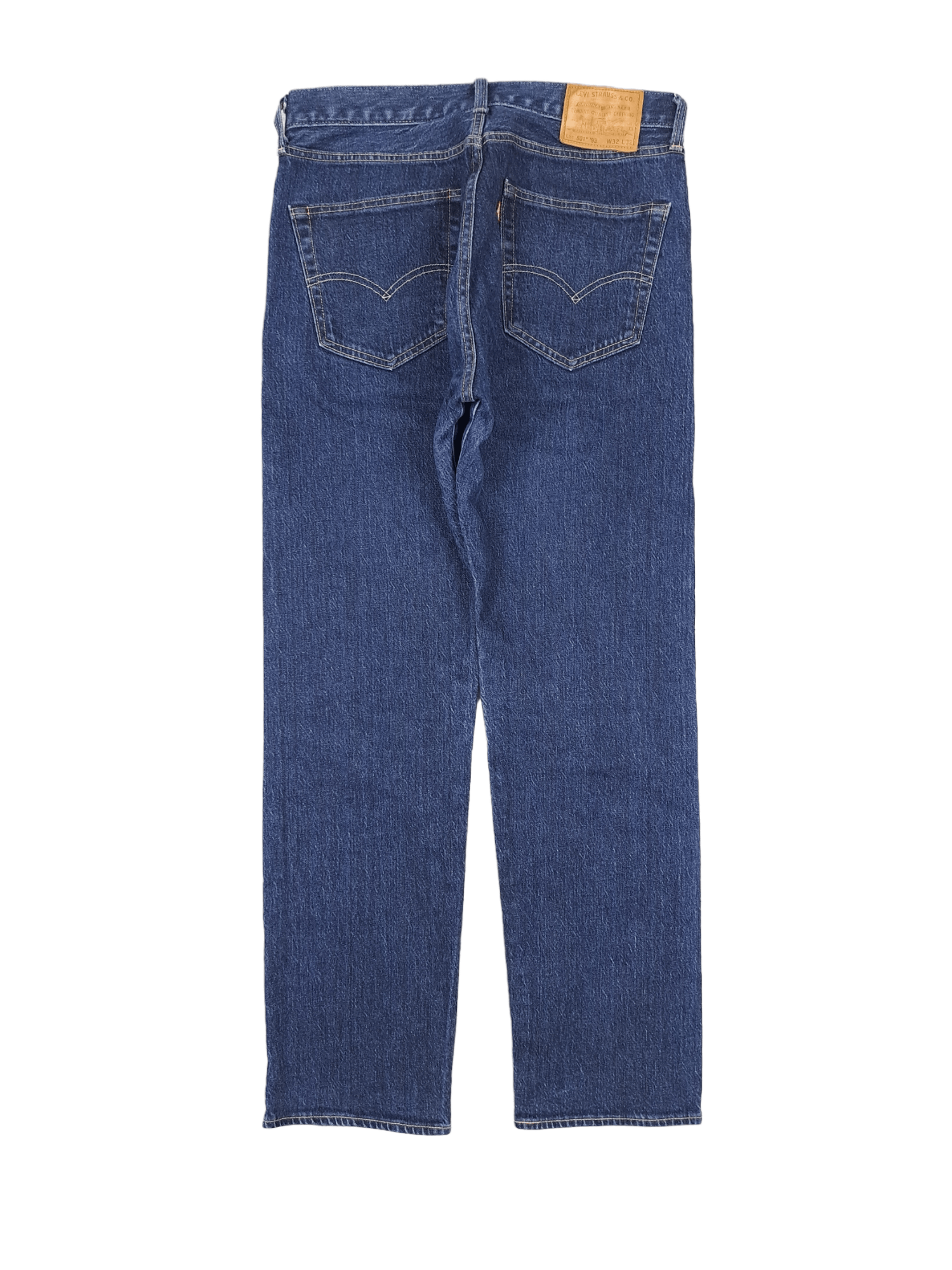 Levi's × Levi's Vintage Clothing × Vintage 💎 32/32 Bundle of 3x Levi's 501 93' Navy Straight Jeans Y2K Size US 32 / EU 48 - 8 Thumbnail