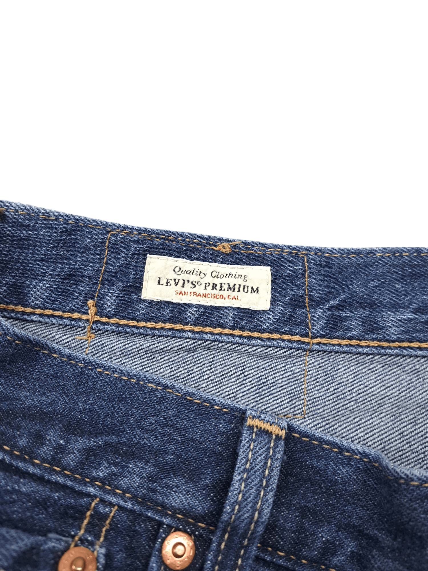 Levi's × Levi's Vintage Clothing × Vintage 💎 32/32 Bundle of 3x Levi's 501 93' Navy Straight Jeans Y2K Size US 32 / EU 48 - 11 Thumbnail