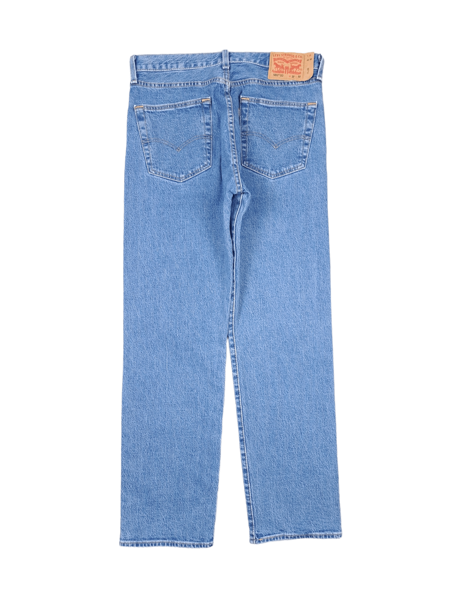 Levi's × Levi's Vintage Clothing × Vintage 💎 32/32 Bundle of 3x Levi's 501 93' Navy Straight Jeans Y2K Size US 32 / EU 48 - 4 Thumbnail