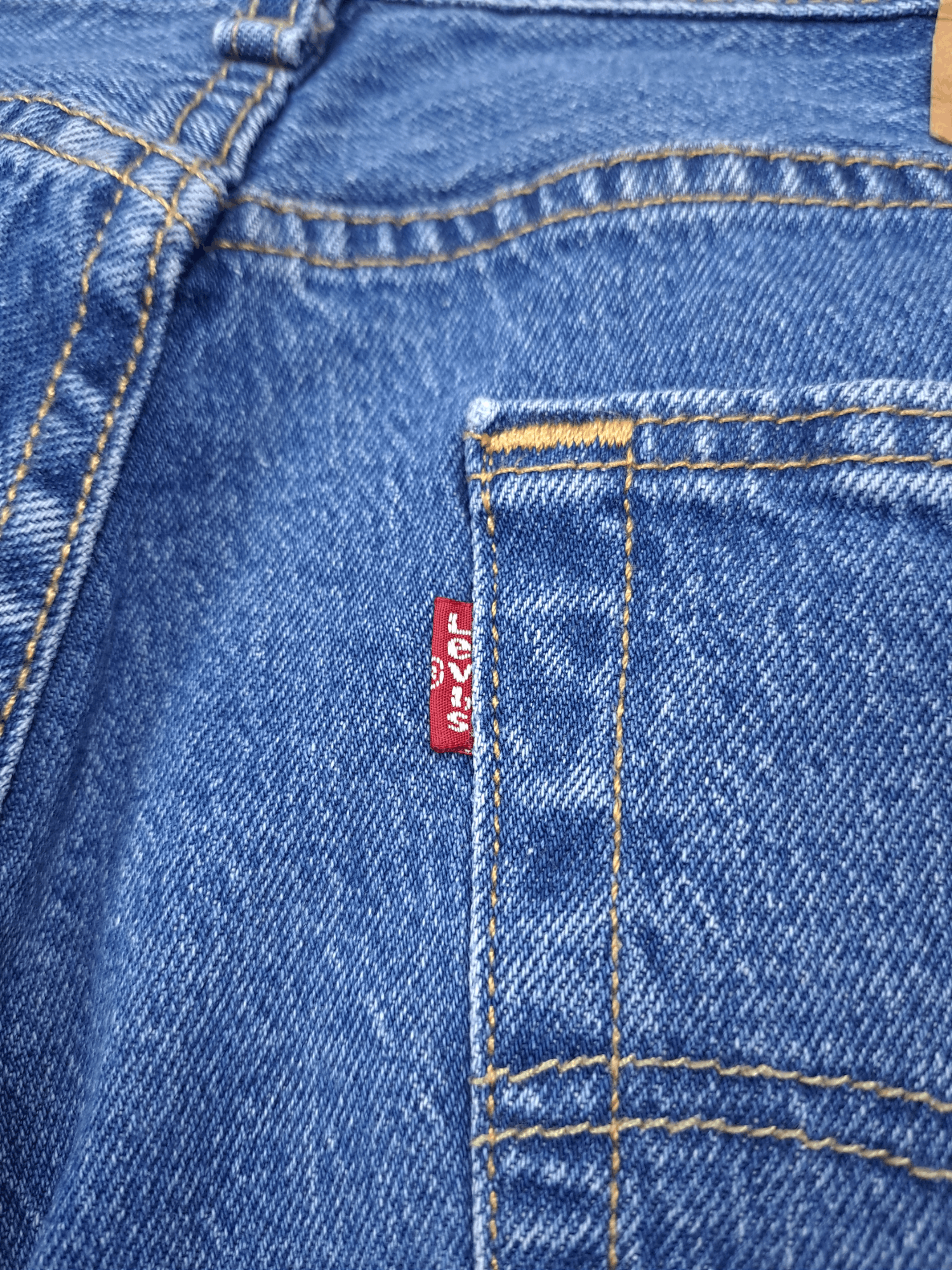 Levi's × Levi's Vintage Clothing × Vintage 💎 32/32 Bundle of 3x Levi's 501 93' Navy Straight Jeans Y2K Size US 32 / EU 48 - 6 Thumbnail