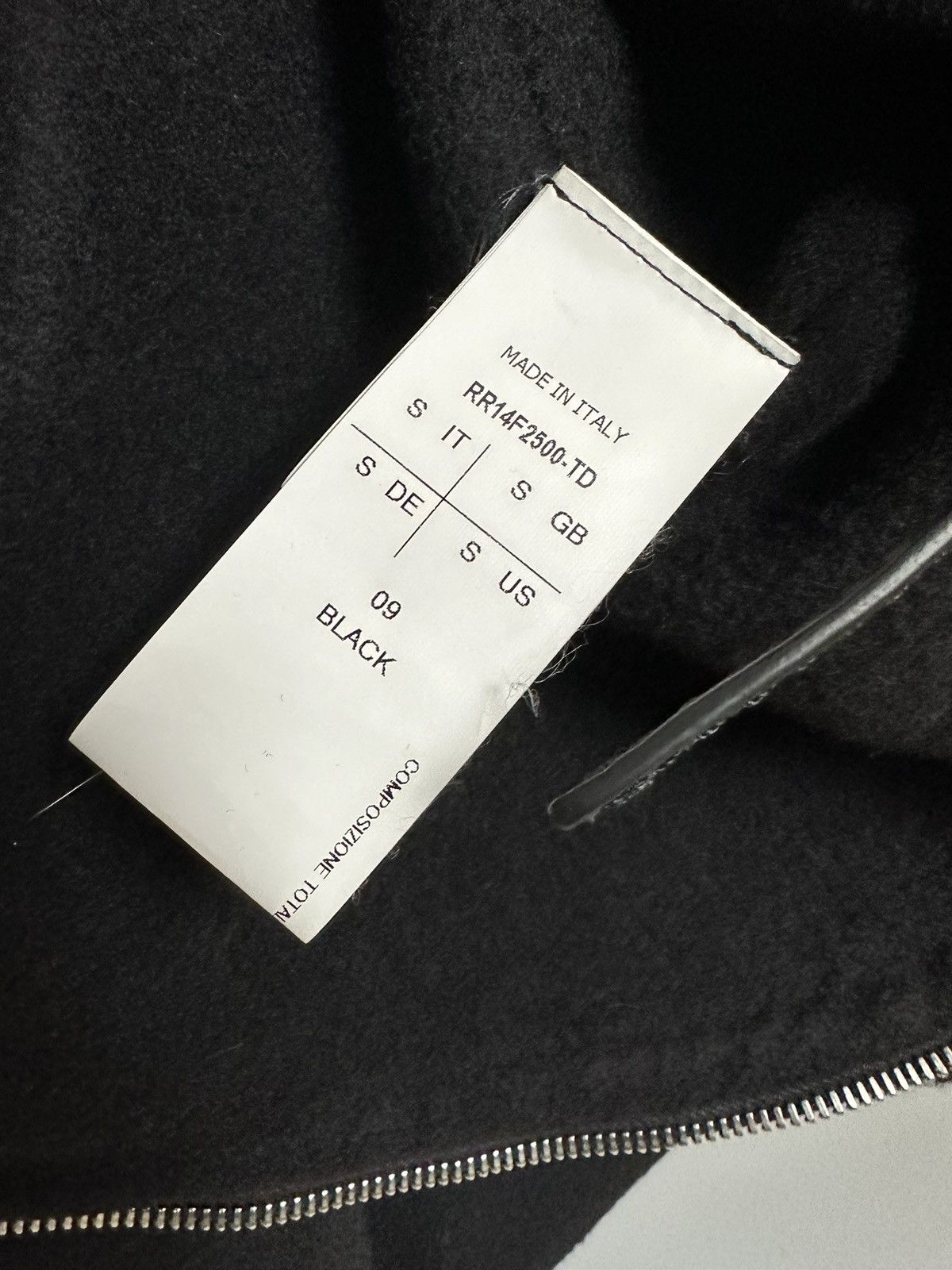 Rick Owens FW14 ‘MOODY’ Felted Cashmere Bodybag Size US L / EU 52-54 / 3 - 9 Thumbnail