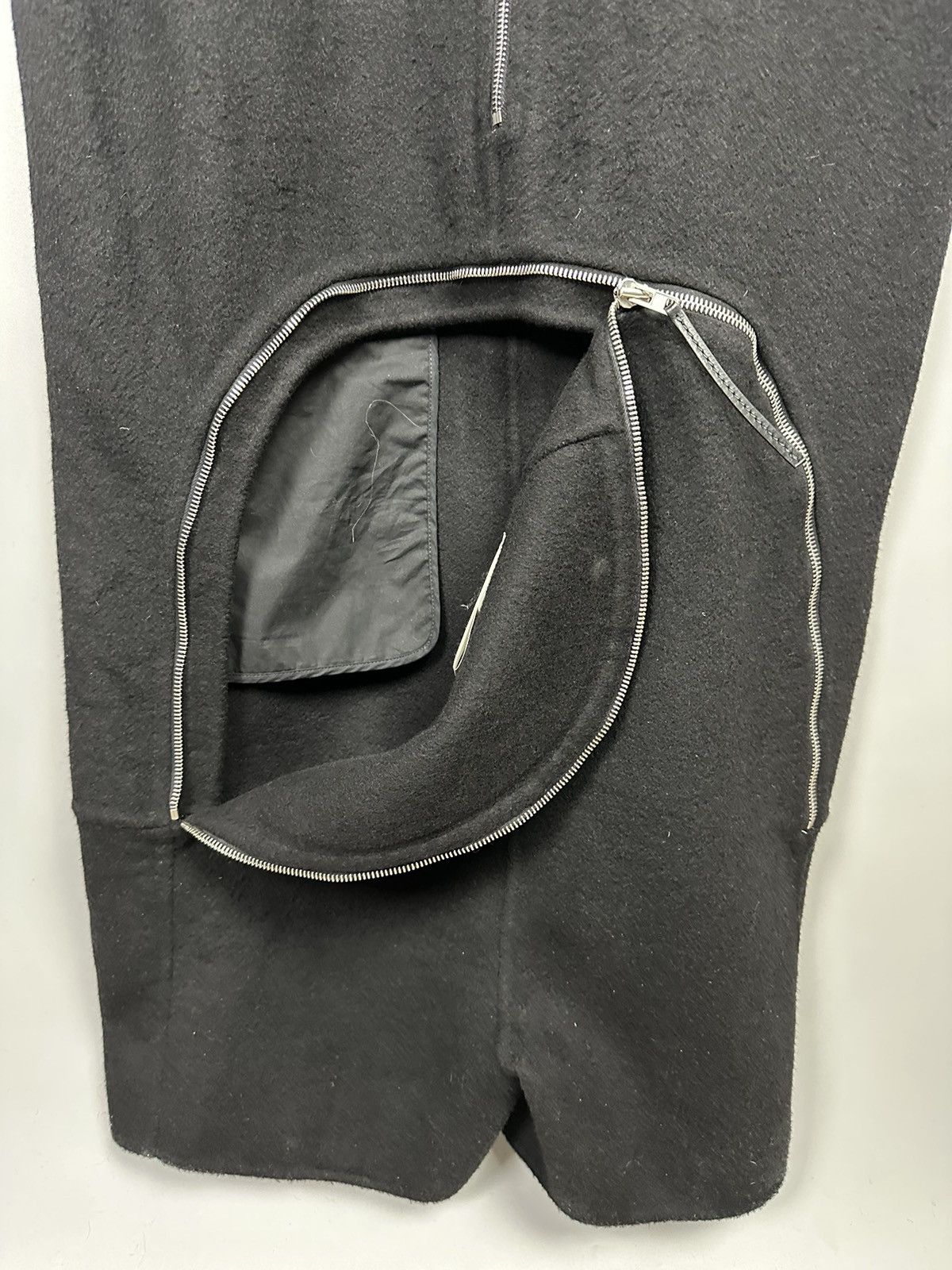 Rick Owens FW14 ‘MOODY’ Felted Cashmere Bodybag Size US L / EU 52-54 / 3 - 8 Thumbnail