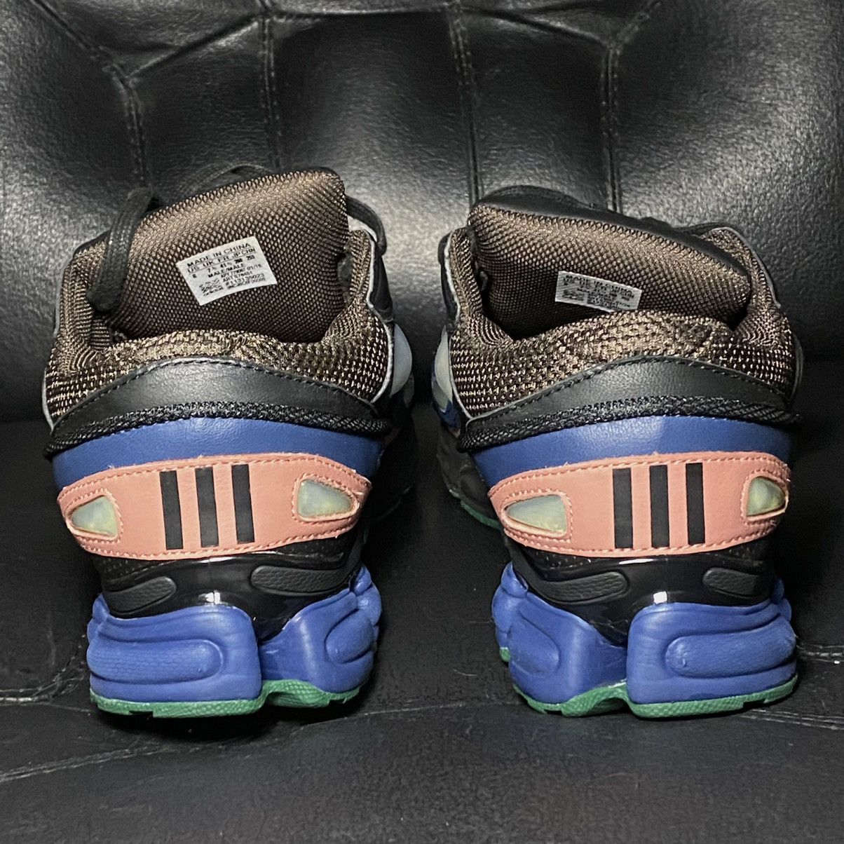 Adidas × Raf Simons Raf Simons Ozweego 2 Cblack | Dbrown | Drkgrn Size US 8 / EU 41 - 2 Thumbnail