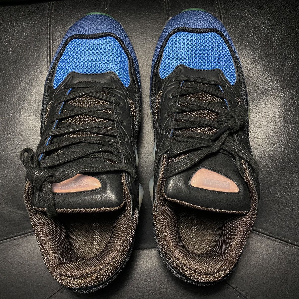 Adidas × Raf Simons Raf Simons Ozweego 2 Cblack | Dbrown | Drkgrn Size US 8 / EU 41 - 4 Thumbnail