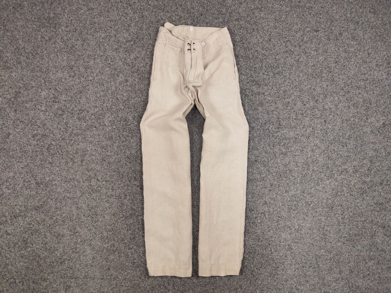 Journal Standard Linen Japan Designer Flared Trouser Pants