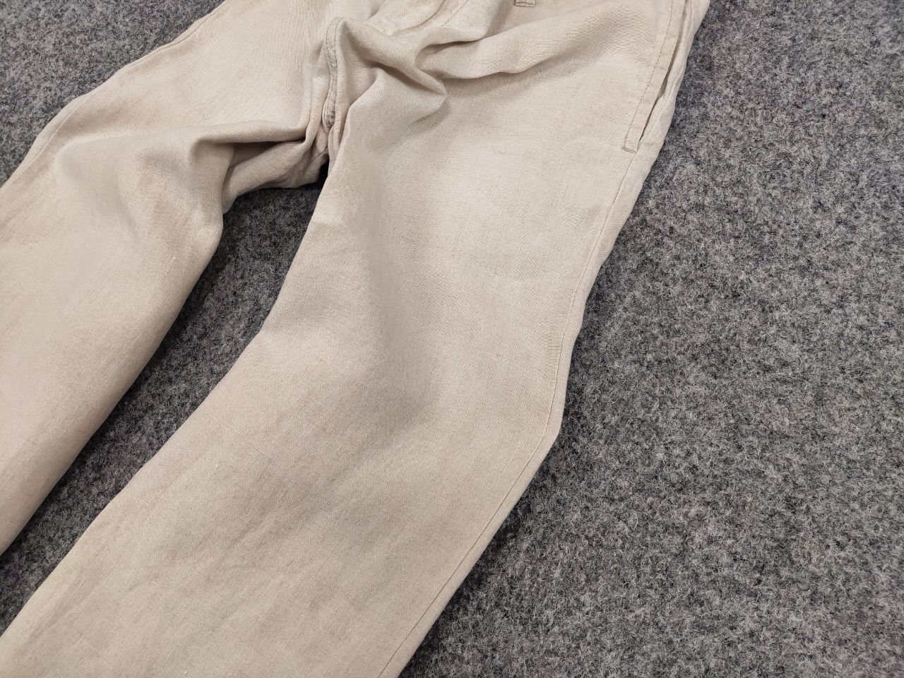 Journal Standard Journal Standard Linen Japan Designer Flared Trouser Pants Size 38" / US 16 / IT 52 - 5 Thumbnail