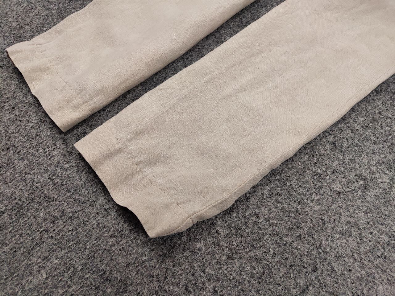 Journal Standard Journal Standard Linen Japan Designer Flared Trouser Pants Size 38" / US 16 / IT 52 - 6 Thumbnail