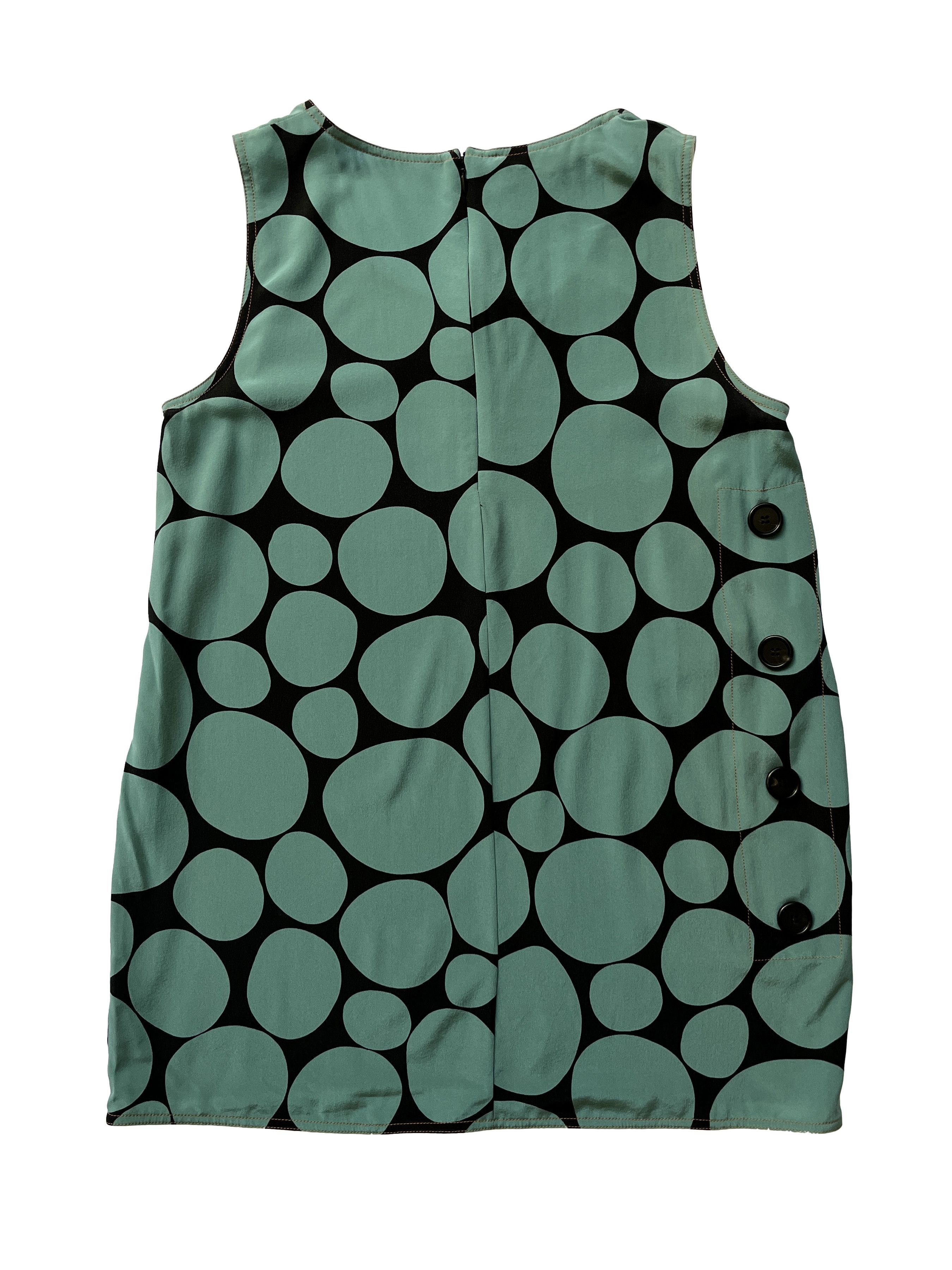 Marni ⚡️QUICK SALE⚡️Marni Turquoise Silk Sleeveless Tank Top Size M / US 6-8 / IT 42-44 - 2 Thumbnail