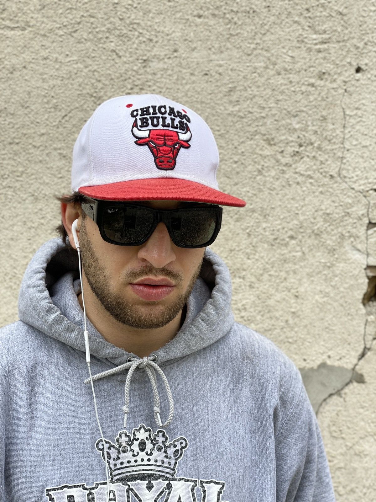 NBA × Vintage Vintage NBA Chicago Bulls Logo Snap Hat Cap Size ONE SIZE - 3 Thumbnail
