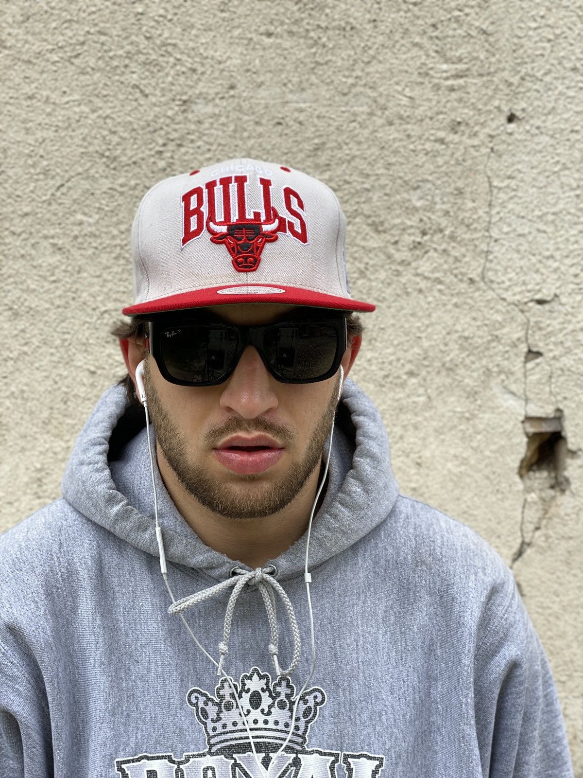 NBA × Vintage Vintage Chicago Bulls NBA Snap Hat Cap Logo Size ONE SIZE - 4 Thumbnail