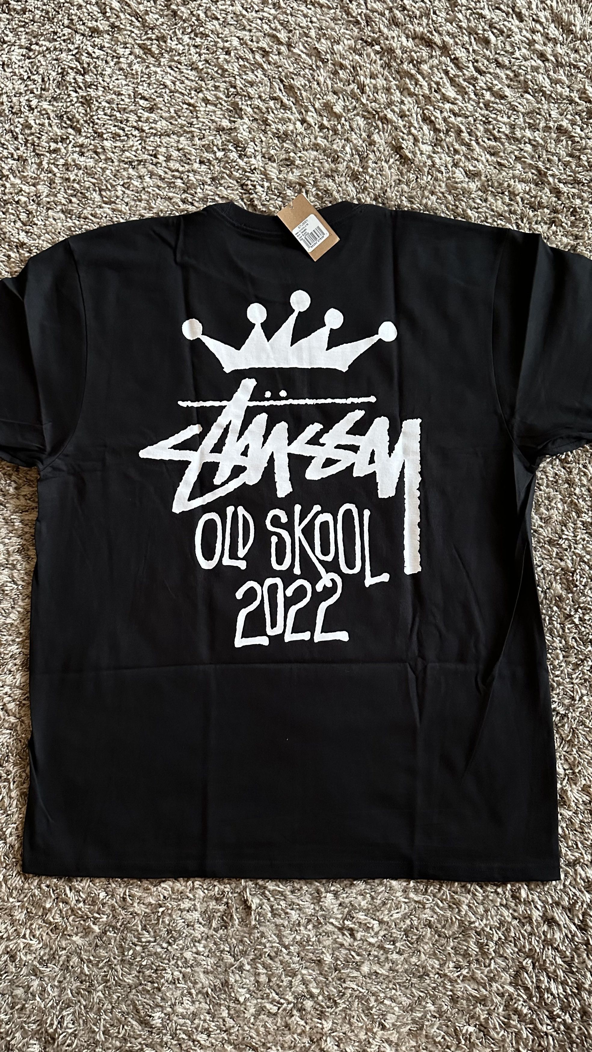 ★送料・関税込★Stussy★Stussy Old Skool 22 T-Shirt★Black Stussy Old Skool 22 T-shirt - black (black)
