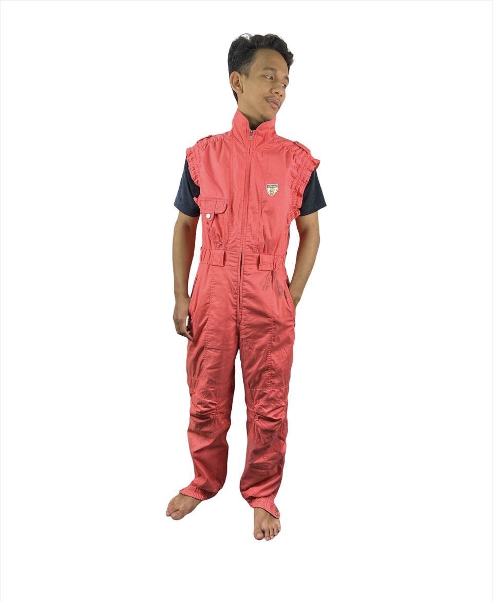 image of Vintage 90's Ellesse Ski Overalls Suits Pant in Peach, Men's (Size 30)