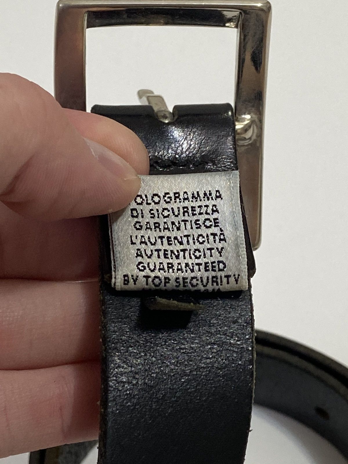 Dolce & Gabbana Dolce Gabbana Vintage Leather Belt Size ONE SIZE - 6 Thumbnail