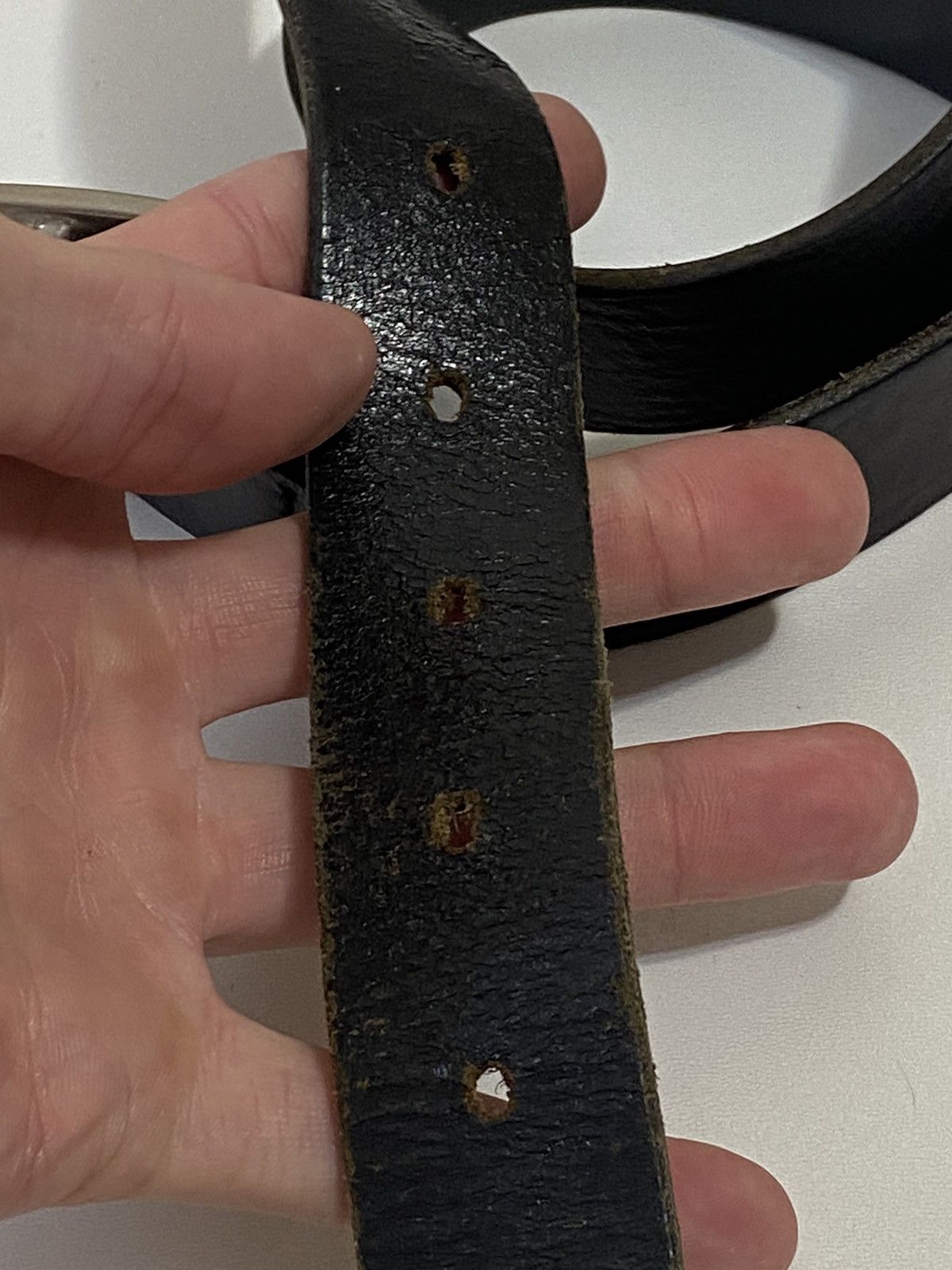 Dolce & Gabbana Dolce Gabbana Vintage Leather Belt Size ONE SIZE - 12 Thumbnail