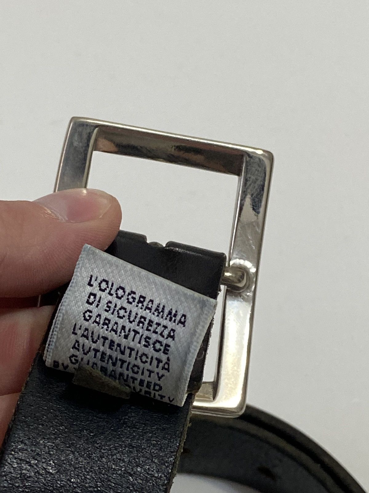 Dolce & Gabbana Dolce Gabbana Vintage Leather Belt Size ONE SIZE - 7 Thumbnail